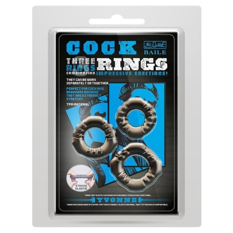 BAILE - COCK THREE RINGS Baile BAILE - COCK THREE RINGS Baile
