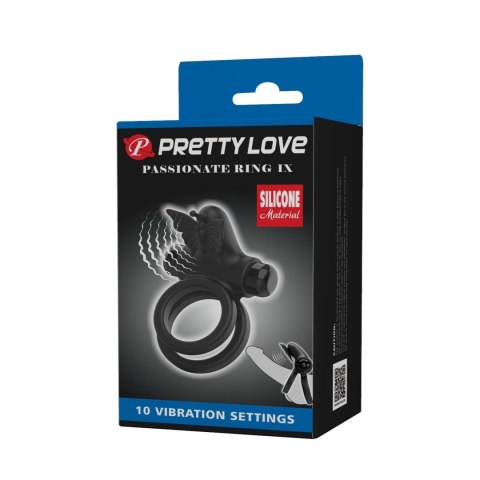 PRETTE LOVE - PASSIONATE RING IX, 10 vibration functions Pretty Love PRETTE LOVE - PASSIONATE RING IX, 10 vibration functions Pretty Love