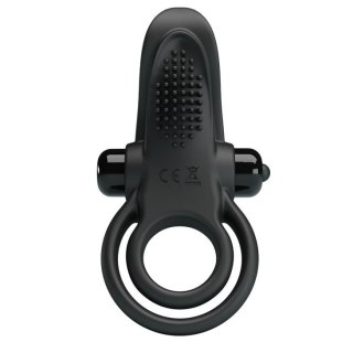 PRETTY LOVE - VIBRANT PENIS RING Black- 10 function vibrations Pretty Love