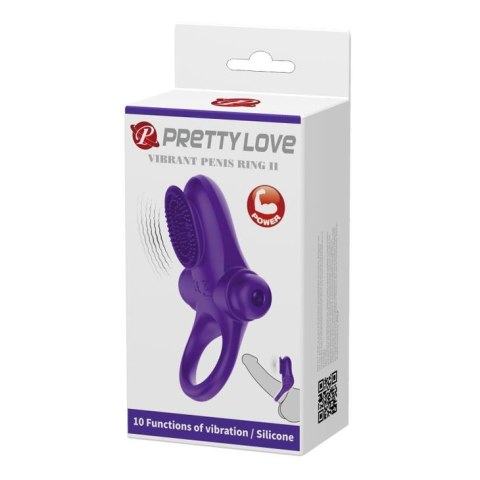 PRETTY LOVE - VIBRANT PENIS RING II Purple Pretty Love PRETTY LOVE - VIBRANT PENIS RING II Purple Pretty Love