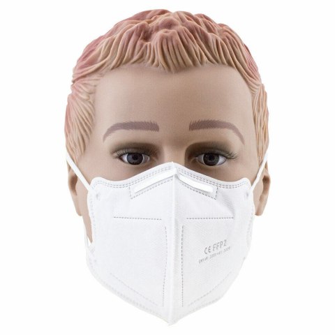 MASKA MASECZKA OCHRONNA FFP2 KN95 CERTYFIKAT NORMA CE 10 SZTUK BITUXX MASKA MASECZKA OCHRONNA FFP2 KN95 CERTYFIKAT NORMA CE 10 SZTUK BITUXX