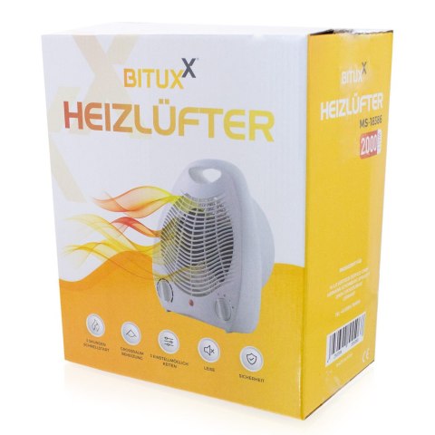 MOBILNY TERMOWENTYLATOR GRZEJNIK PROMIENNIKOWY 2000W BITUXX MOBILNY TERMOWENTYLATOR GRZEJNIK PROMIENNIKOWY 2000W BITUXX