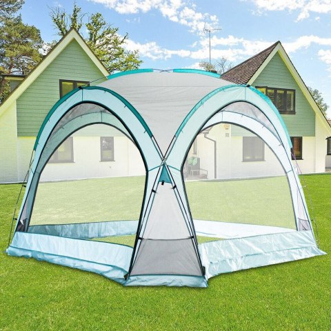 NIEBIESKI NAMIOT OGRODOWY 3,5X3,5M BITUXX
