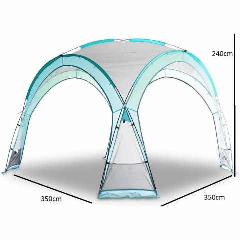 NIEBIESKI NAMIOT OGRODOWY 3,5X3,5M BITUXX