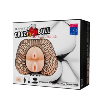 CRAZY BYLL - Dual Vagina And Ass Vibrating, Voice Crazy Bull