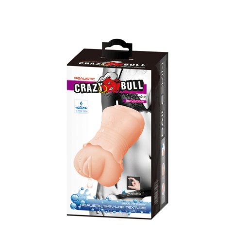 CRAZY BULL- Realistic 3D VAGINA, Water lubricant Crazy Bull CRAZY BULL- Realistic 3D VAGINA, Water lubricant Crazy Bull