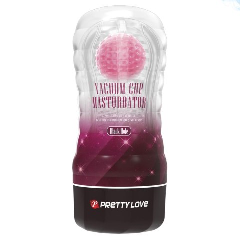 PRETTY LOVE - VACUUM CUP MASTURBATOR Black Hole ABS TPR Pretty Love