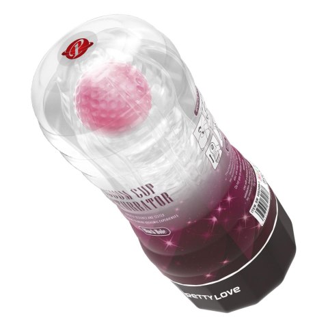 PRETTY LOVE - VACUUM CUP MASTURBATOR Black Hole ABS TPR Pretty Love