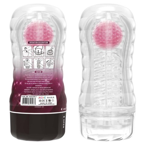 PRETTY LOVE - VACUUM CUP MASTURBATOR Black Hole ABS TPR Pretty Love