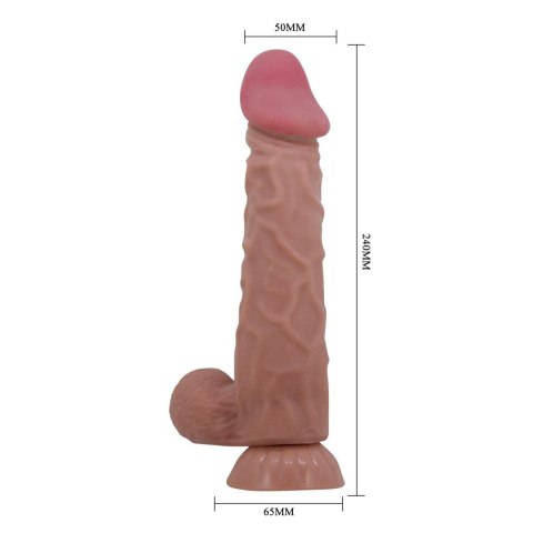 BAILE - Sliding Skin 9,4'' Suction base Bendable TPR Baile BAILE - Sliding Skin 9,4'' Suction base Bendable TPR Baile