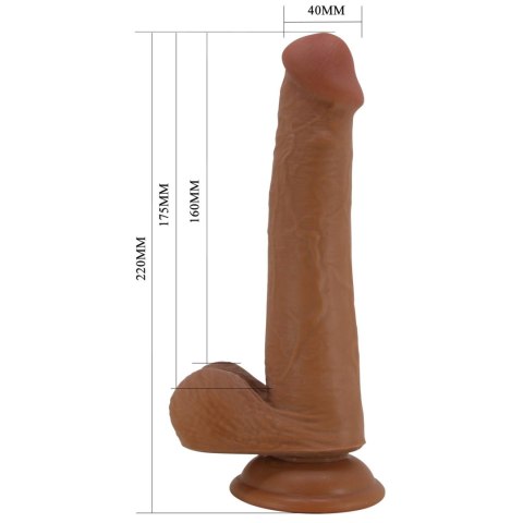 PRETTY LOVE - TALLEN 8.7"(220mm) Sliding Skin Series TPR, Suction base Pretty Love PRETTY LOVE - TALLEN 8.7"(220mm) Sliding Skin Series TPR, Suction base Pretty Love