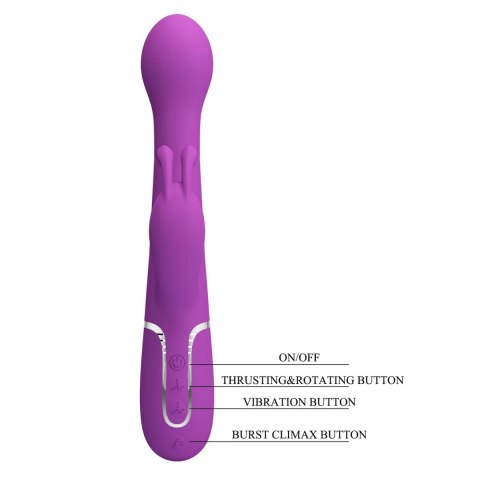 PRETTY LOVE - Dejon Purple, 7 vibration functions 4 thrusting settings 4 rotation functions Pretty Love PRETTY LOVE - Dejon Purple, 7 vibration functions 4 thrusting settings 4 rotation functions Pretty Love