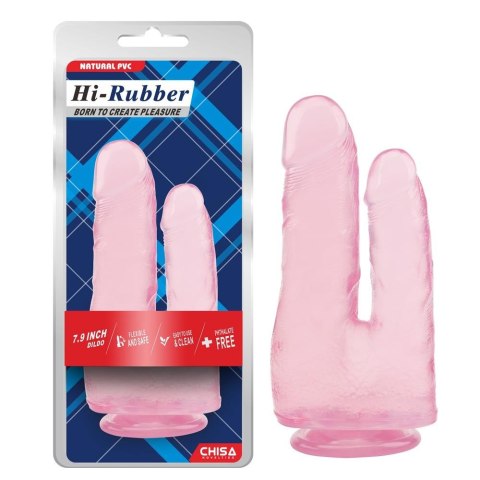 7.9 Inch Dildo-Pink HI-Rubber 7.9 Inch Dildo-Pink HI-Rubber