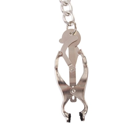 Master Control Collar with Nipple Clamps Sins Master Control Collar with Nipple Clamps Sins