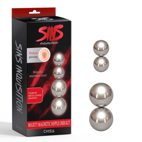 Mighty Magnetic Nipple orbs Kit Sins Mighty Magnetic Nipple orbs Kit Sins