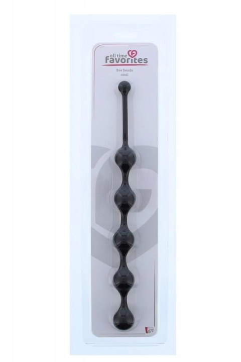 ALL TIME FAVORITES FIVE BEADS ANAL BLACK Boss of toys ALL TIME FAVORITES FIVE BEADS ANAL BLACK Boss of toys