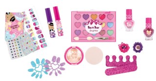 DUŻY KUFEREK WALIZKA KOSMETYKÓW PAZNOKCI MAKIJAŻ MAKEUP ZESTAW PIĘKNOŚCI Import ProNice