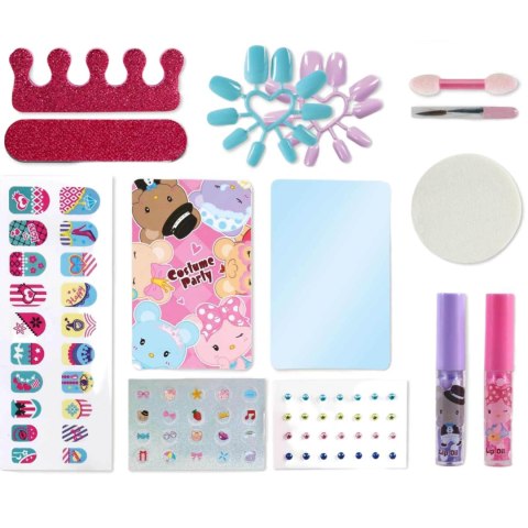 DUŻY KUFEREK WALIZKA KOSMETYKÓW PAZNOKCI MAKIJAŻ MAKEUP ZESTAW PIĘKNOŚCI Import ProNice