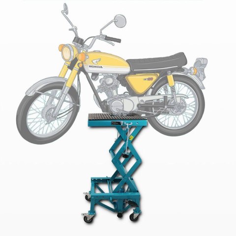 PODNOŚNIK NOŻYCOWY MOBILNY MOTOCYKLOWY 135KG BITUXX