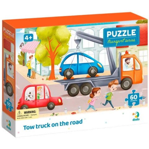PUZZLE "LAWETA NA DRODZE" KOLOROWA UKŁADAKA 60 ELEMENTÓW DLA NAJMŁODSZYCH DODO PUZZLE "LAWETA NA DRODZE" KOLOROWA UKŁADAKA 60 ELEMENTÓW DLA NAJMŁODSZYCH DODO