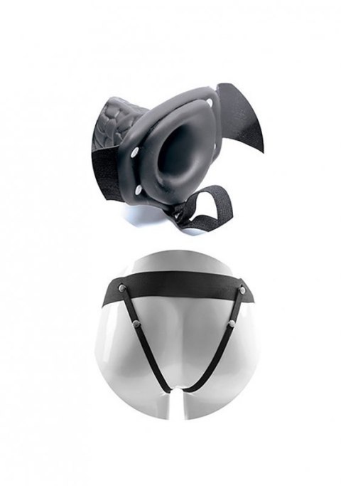 Proteza-FALLO STRAP ON CAVO REAL RAPTURE 8 BLACK WITH BALLS Boss of toys Proteza-FALLO STRAP ON CAVO REAL RAPTURE 8 BLACK WITH BALLS Boss of toys