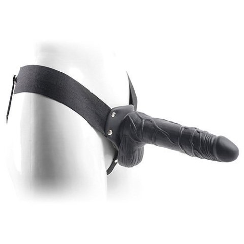 Proteza-FALLO STRAP ON CAVO REAL RAPTURE 8 BLACK WITH BALLS Boss of toys Proteza-FALLO STRAP ON CAVO REAL RAPTURE 8 BLACK WITH BALLS Boss of toys