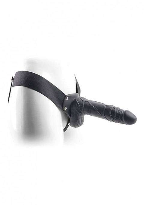 Proteza-FALLO STRAP ON CAVO REAL RAPTURE 8 BLACK WITH BALLS Boss of toys Proteza-FALLO STRAP ON CAVO REAL RAPTURE 8 BLACK WITH BALLS Boss of toys