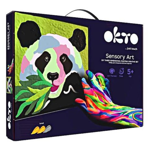 ZESTAW DO MALOWANIA OBRAZU PANDA ZESTAW KREATYWNY ARTYSTYCZNY 3D CIASTOLINA OKTO ZESTAW DO MALOWANIA OBRAZU PANDA ZESTAW KREATYWNY ARTYSTYCZNY 3D CIASTOLINA OKTO