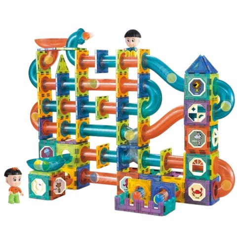 ZESTAW KLOCKI MAGNETYCZNE KONSTRUKCYJNE TOR UKŁADANKA ZAMEK FIGURKI 228 EL Import ProNice ZESTAW KLOCKI MAGNETYCZNE KONSTRUKCYJNE TOR UKŁADANKA ZAMEK FIGURKI 228 EL Import ProNice