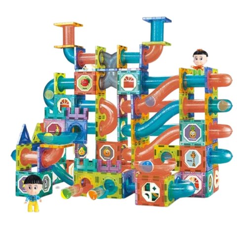 ZESTAW KLOCKI MAGNETYCZNE KONSTRUKCYJNE UKŁADANKA TOR ZAMEK FIGURKI 268 EL Import ProNice ZESTAW KLOCKI MAGNETYCZNE KONSTRUKCYJNE UKŁADANKA TOR ZAMEK FIGURKI 268 EL Import ProNice
