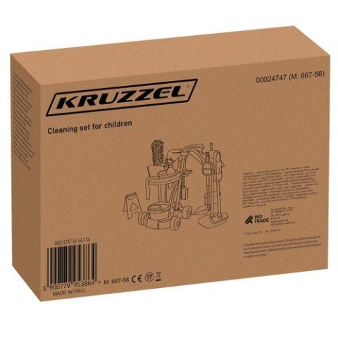 Zestaw do sprzątania dla dzieci Kruzzel 24747 Kruzzel Zestaw do sprzątania dla dzieci Kruzzel 24747 Kruzzel