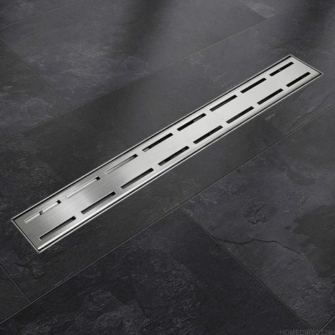ODPŁYW LINIOWY LINE Z SYFONEM 80CM STAL NIERDZEWNA BITUXX