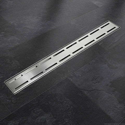 ODPŁYW LINIOWY LINE Z SYFONEM 90CM STAL NIERDZEWNA BITUXX