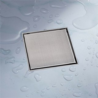 ODPŁYW KWADRATOWY MINIMALISTYCZNY ŚCIEK WODNY 25X25 BITUXX