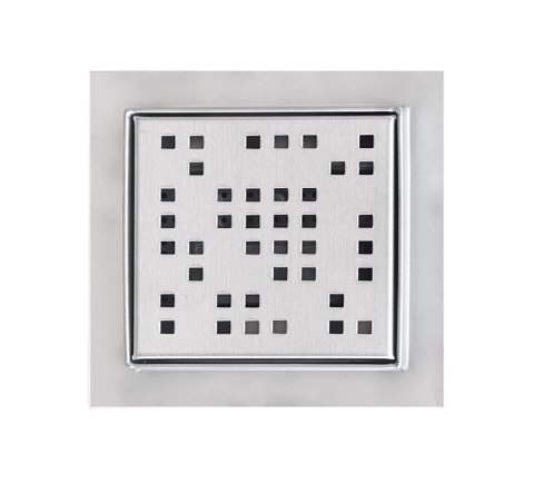 ODPŁYW KWADRATOWY KRATA ŚCIEKOWA PRYSZNICOWA 12X12 BITUXX