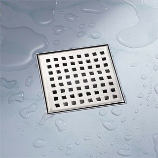 ODPŁYW KWADRATOWY KRATA ŚCIEKOWA PRYSZNICOWA 12X12 BITUXX