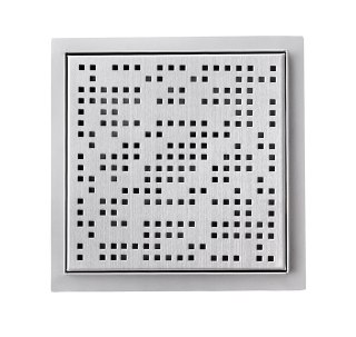 ODPŁYW KWADRATOWY KRATA ŚCIEKOWA PRYSZNICOWA 25X25 BITUXX