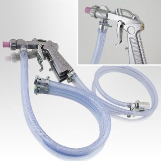PIASKARKA KABINOWA 90L + PISTOLET + DYSZE + FOLIA