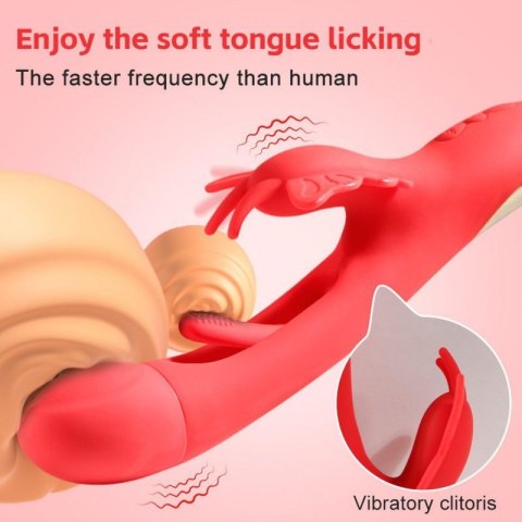 Butterfuly dual flicking vibrator Boss of toys