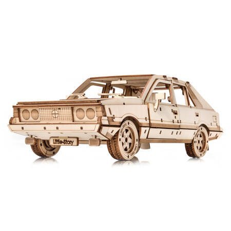 Little Story Drewniane Puzzle Model 3D - FSO Polonez 1500 Little Story