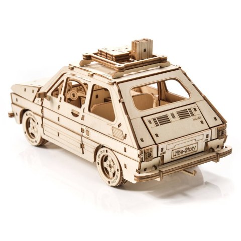 Little Story Drewniane Puzzle Model 3D - Fiat 126P Little Story