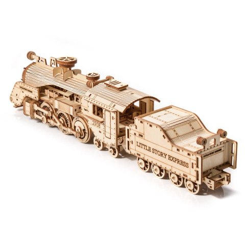 Little Story Drewniane Puzzle Model 3D - Lokomotywa 5905982170138 Little Story
