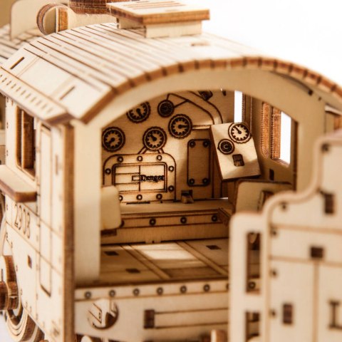 Little Story Drewniane Puzzle Model 3D - Lokomotywa 5905982170138 Little Story