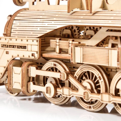 Little Story Drewniane Puzzle Model 3D - Lokomotywa 5905982170138 Little Story