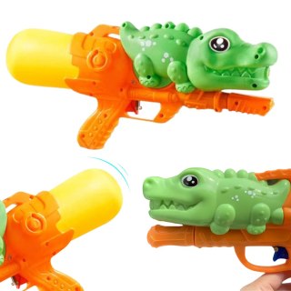 PISTOLET NA WODĘ KROKODYL KARABIN BROŃ ZABAWKA WODNA ZESTAW DLA DZIECI Import ProNice