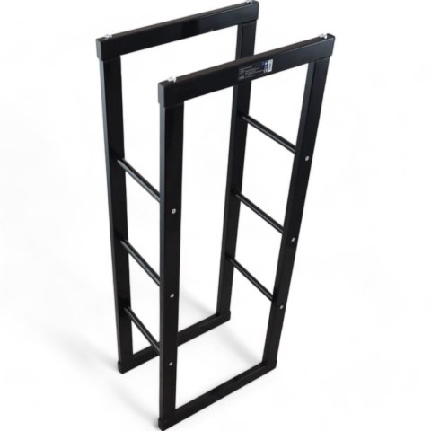 Stojak na Drewno Kominkowe Stalowy Kompaktowy Nowoczesny Design 100 cm Bituxx Stojak na Drewno Kominkowe Stalowy Kompaktowy Nowoczesny Design 100 cm Bituxx