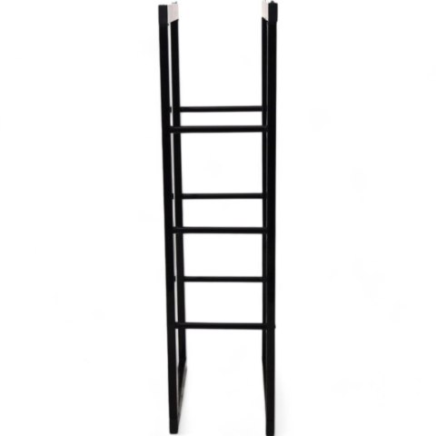 Stojak na Drewno Kominkowe Stalowy Kompaktowy Nowoczesny Design 100 cm Bituxx Stojak na Drewno Kominkowe Stalowy Kompaktowy Nowoczesny Design 100 cm Bituxx