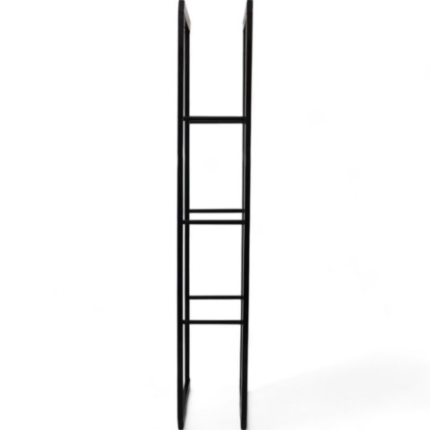 Stojak na Drewno Kominkowe Stalowy Nowoczesny Design 150 cm Duża Pojemność Bituxx Stojak na Drewno Kominkowe Stalowy Nowoczesny Design 150 cm Duża Pojemność Bituxx
