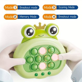 WOOPIE Gra POP IT Elektryczna Antystresowa Zręcznościowa Żabka Woopie