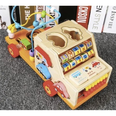 Sorter- auto drewniane Kruzzel 22652 Kruzzel